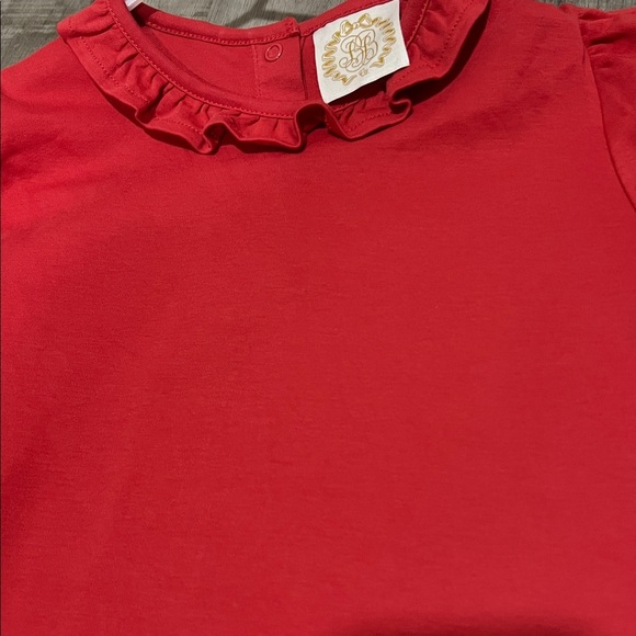 The Beaufort Bonnet Company Girls Reece Ruffle Top red size 8 - Picture 10 of 10